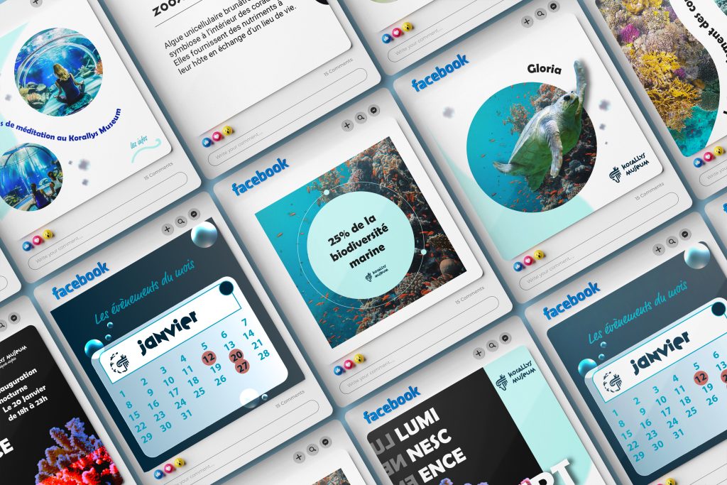 mockup posts instagram korallys museum