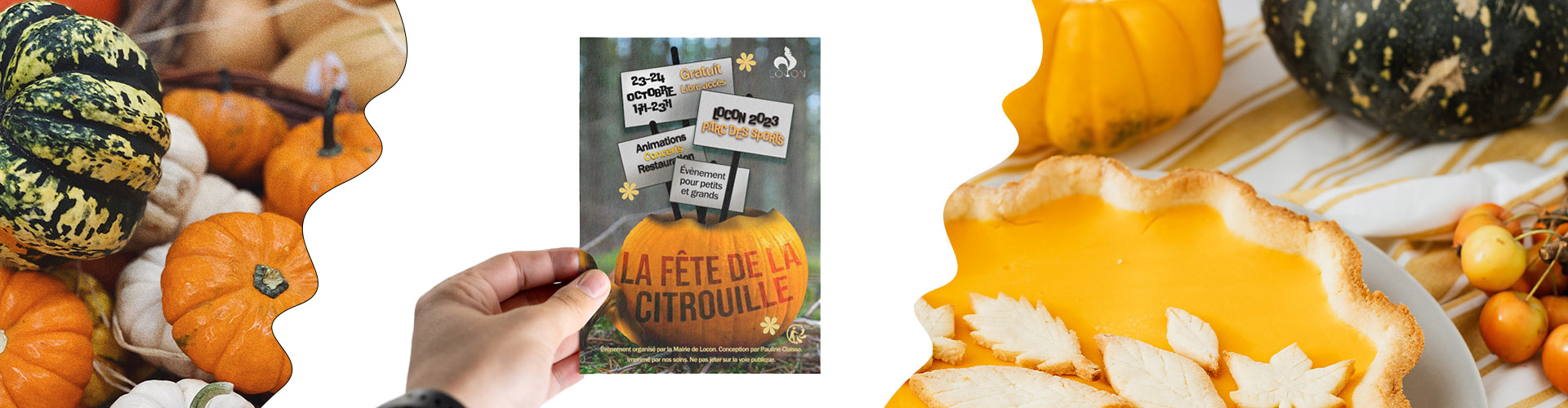baniere fete de la citrouille
