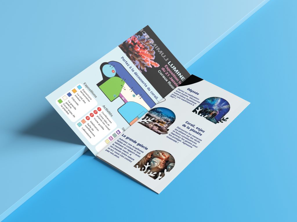 flyer du Korallys Museum ouvert